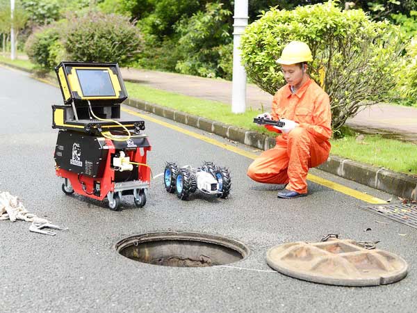禹城管道机器人检测